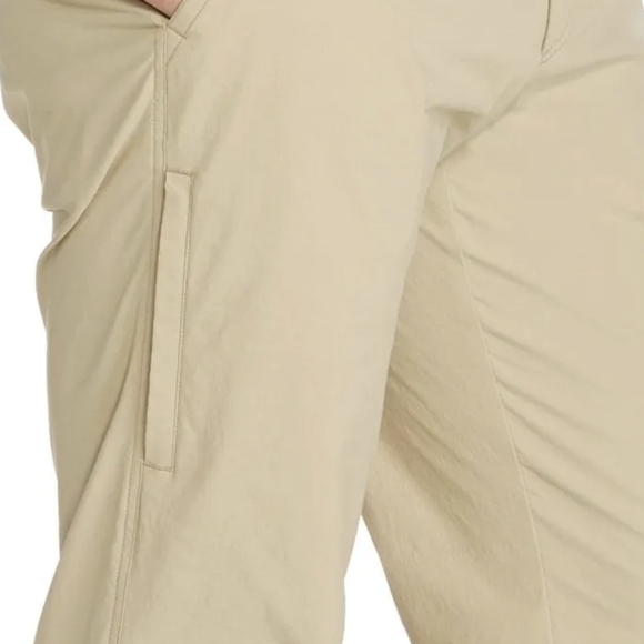 Coolibar Marco Polo Summer Casual Pants UPF 50+ Tan Mens 36 - Picture 6 of 15